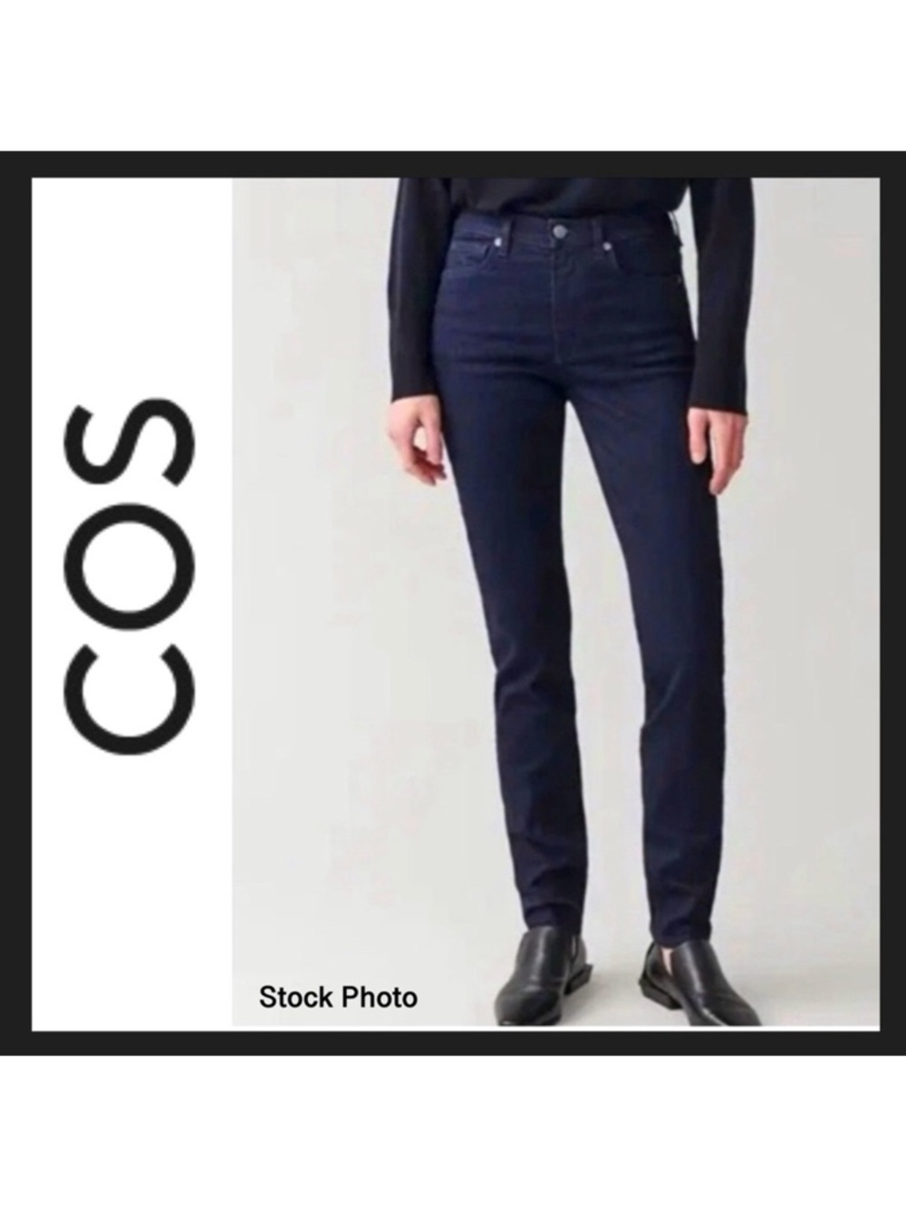 COS Mid-Rise Skinny-Leg Ankle Length Jeans (28)